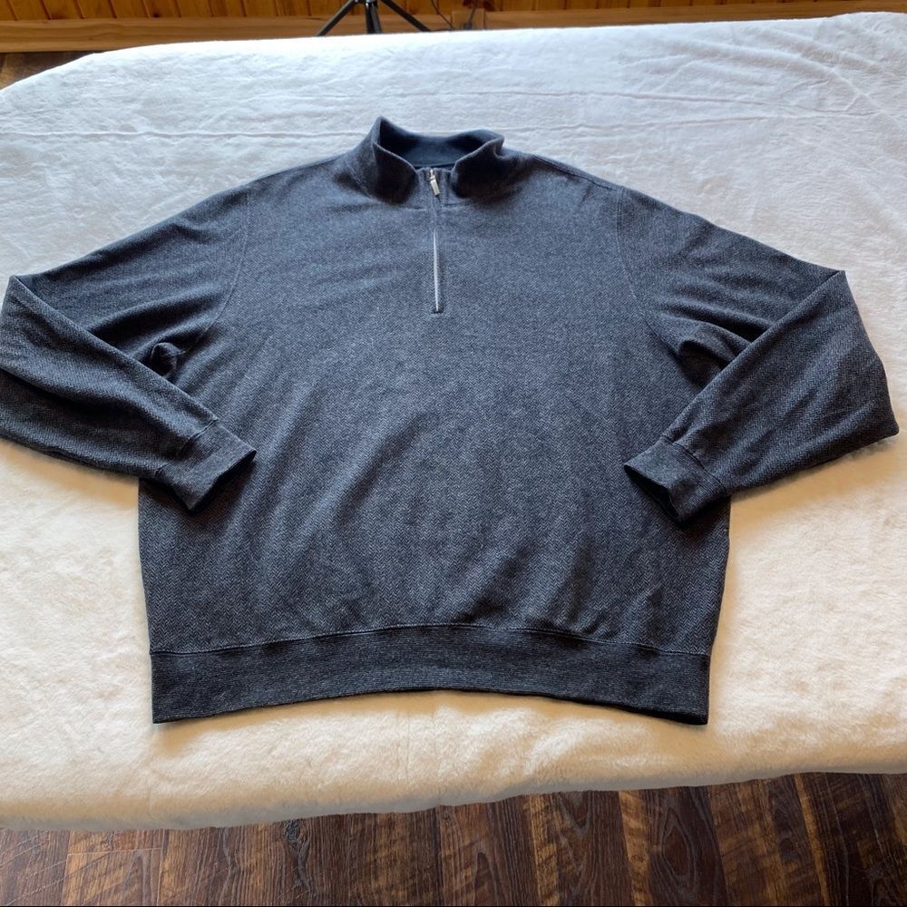Carnoustie 1/4 Zip Long Sleeve Pullover Size XL
